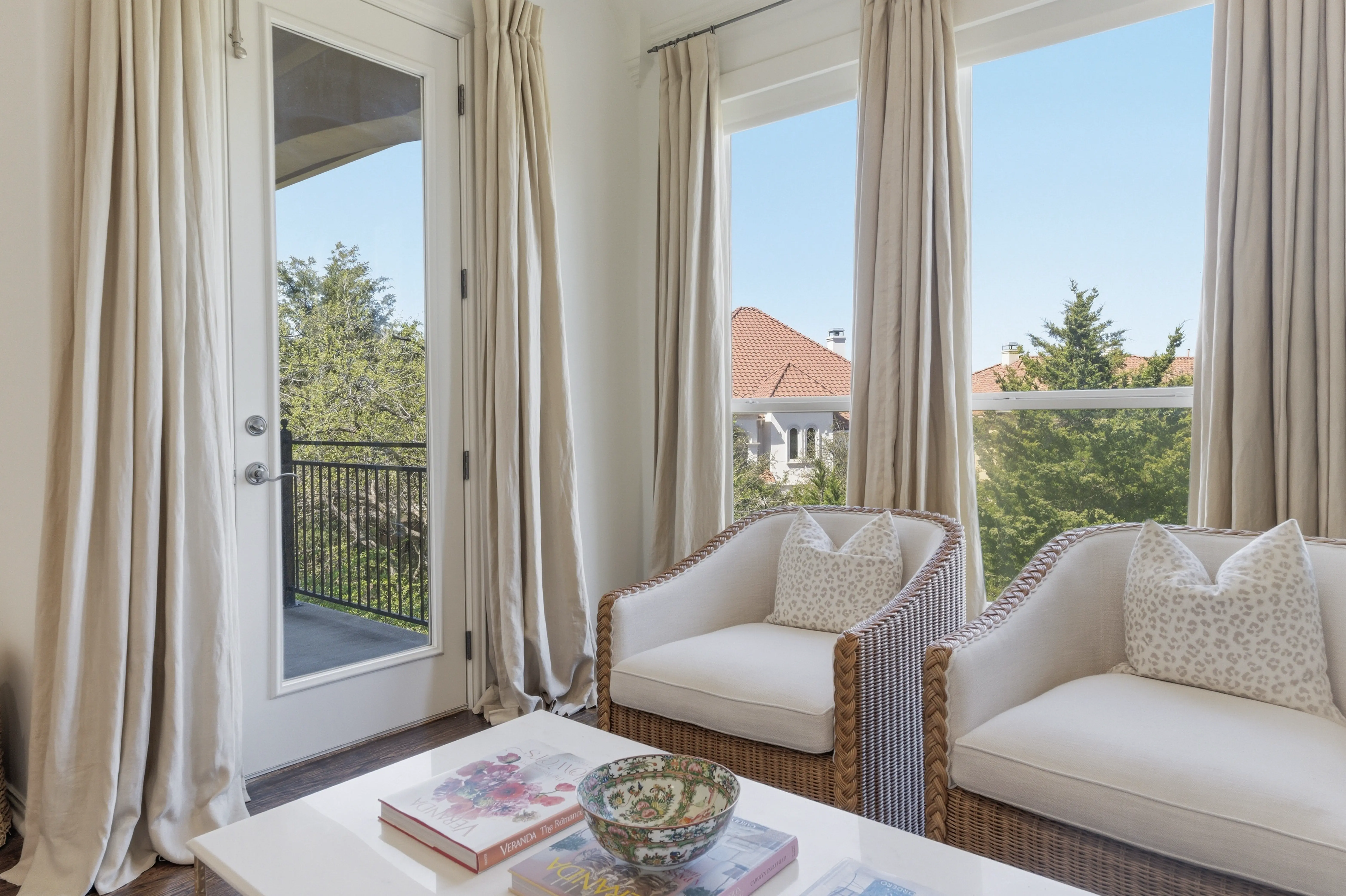 Primary bedroom seating area